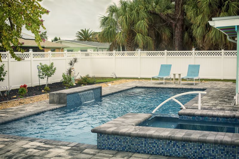 Safety Pool Fence Installation detail