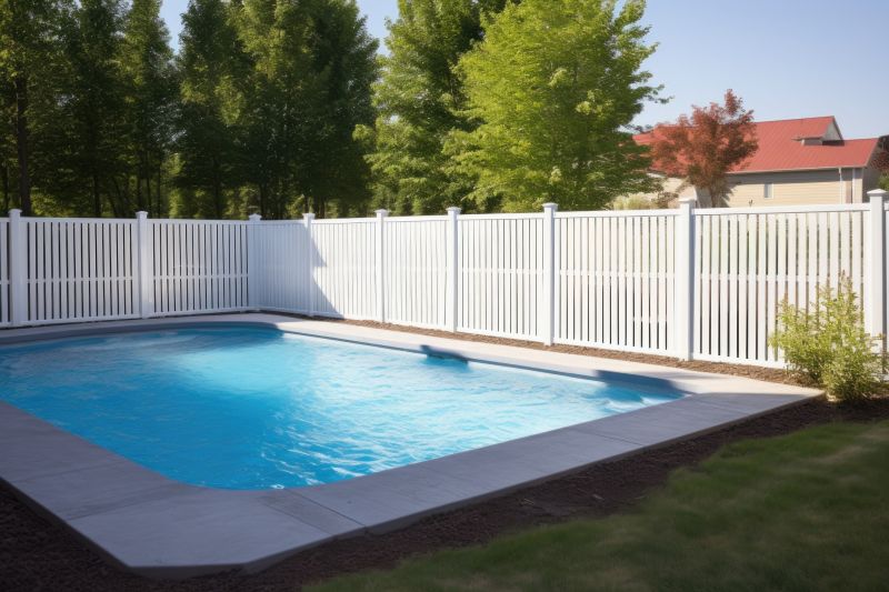 Safety Pool Fence Installation detail